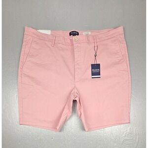 Jos. A. Bank Shorts Mens 42 Pink Tailored Fit Stretch Flat Front Golf Casual NWT